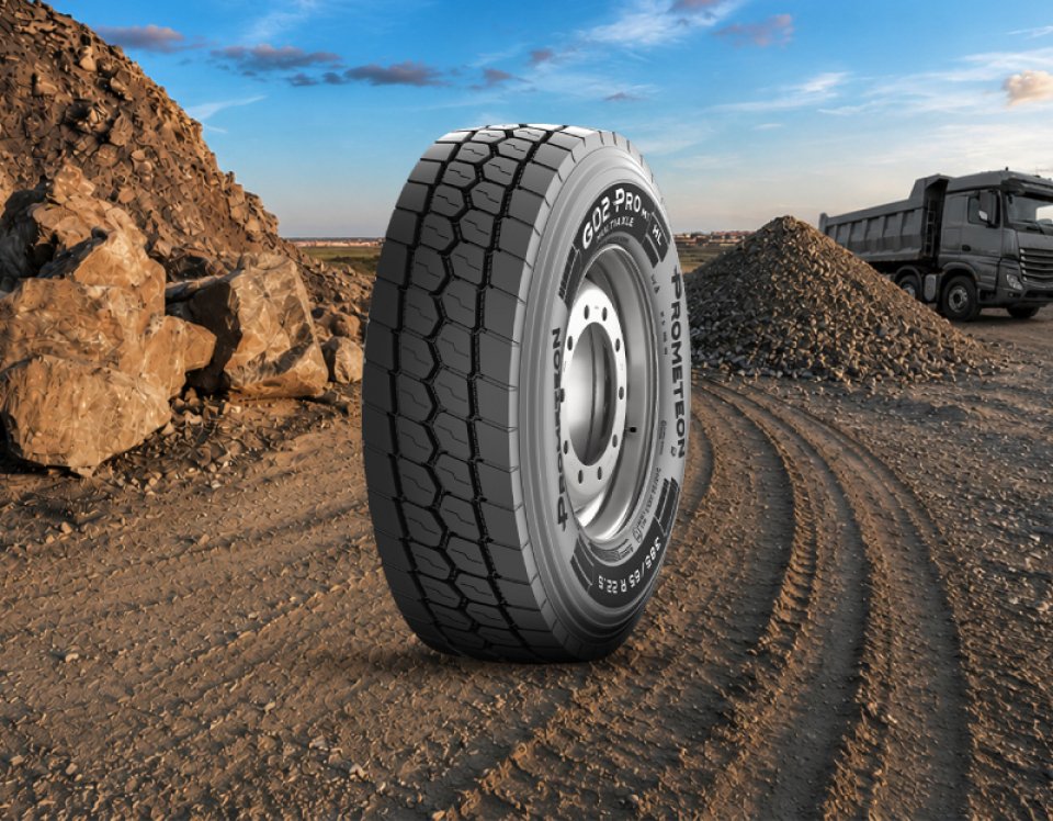 Prometeon Launches the G02 PRO MULTIAXLE M1 for the Construction Segment