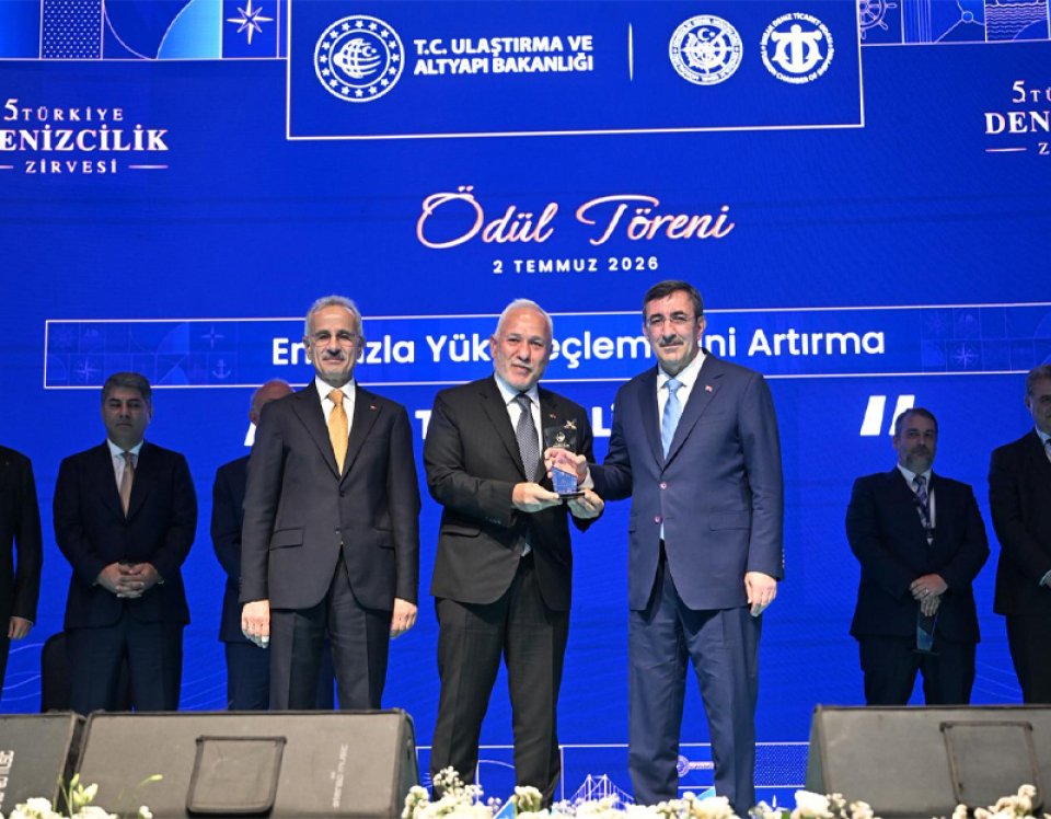 Tosyalı İskenderun Port Awarded "Port with the Highest Increase in Cargo Handling"