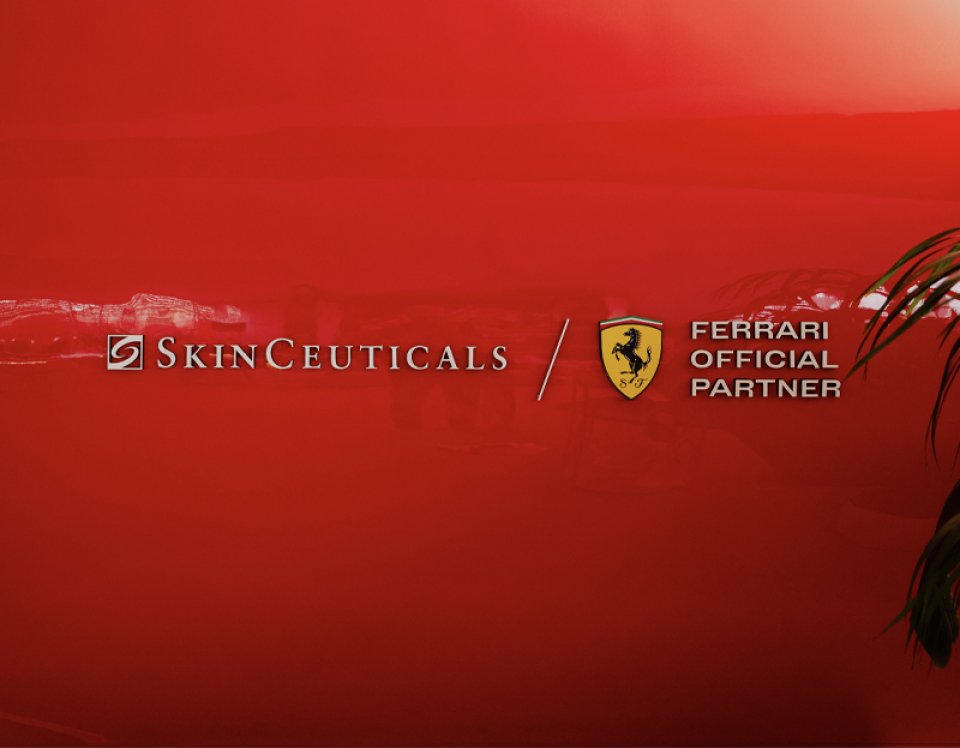 SkinCeuticals, Scuderia Ferrari HP'nin Resmi Cilt Bakımı Partneri Oldu
