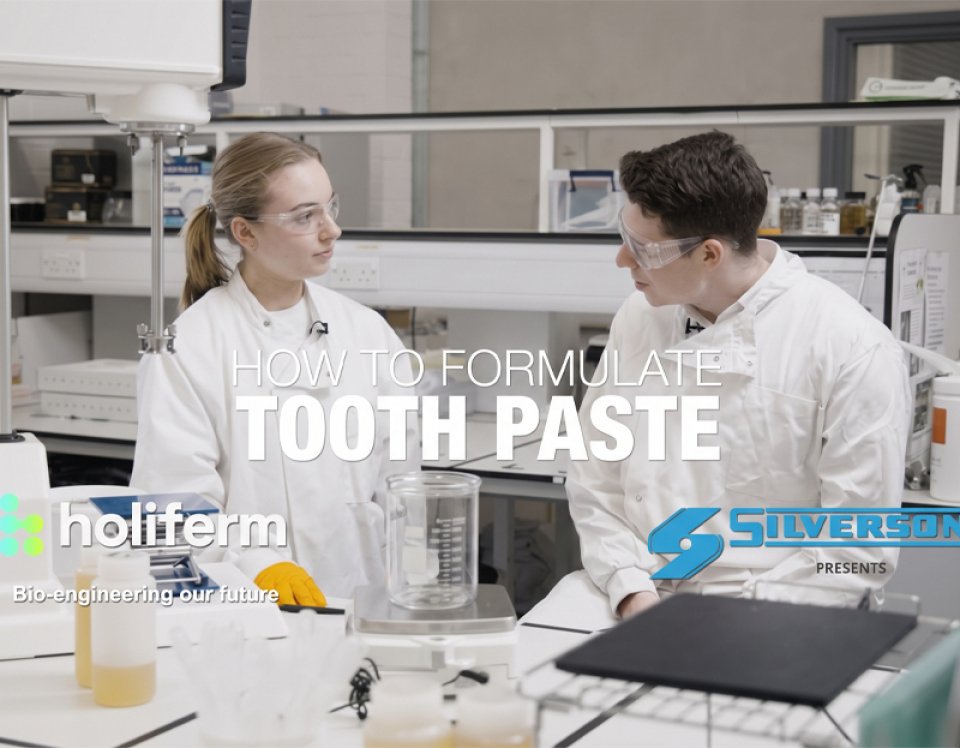 Silverson and Holiferm Collaborate on Bio-Based Toothpaste Formulation