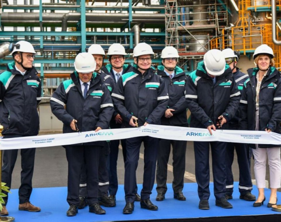 Arkema Fransa’da 150 Milyon Euroluk Akrilik Asit Arıtma Tesisini Devreye Aldı